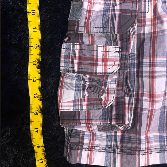 very cute kids lee dungarees plaid capris - Picture 3 of 4